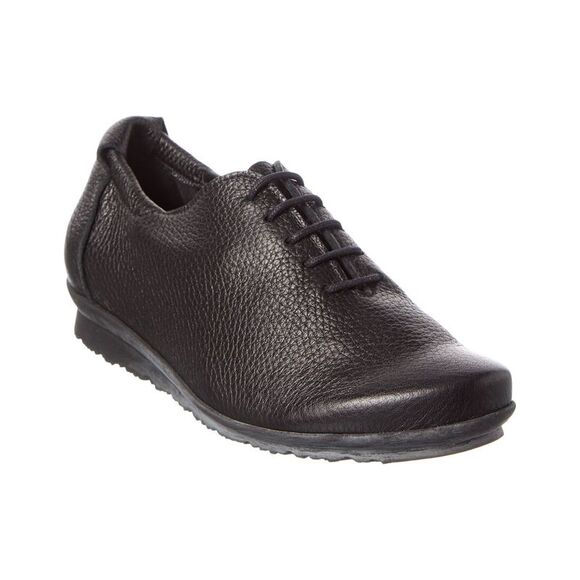 Arche Baryza Leather Sneaker, Black